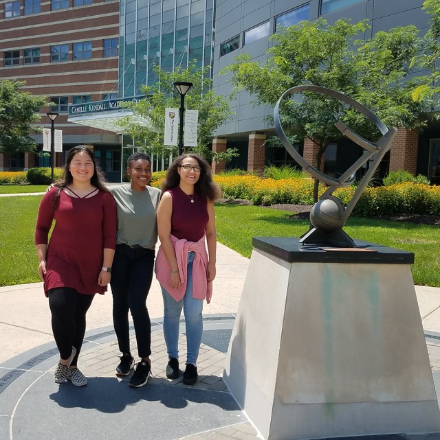 Summer RISE students